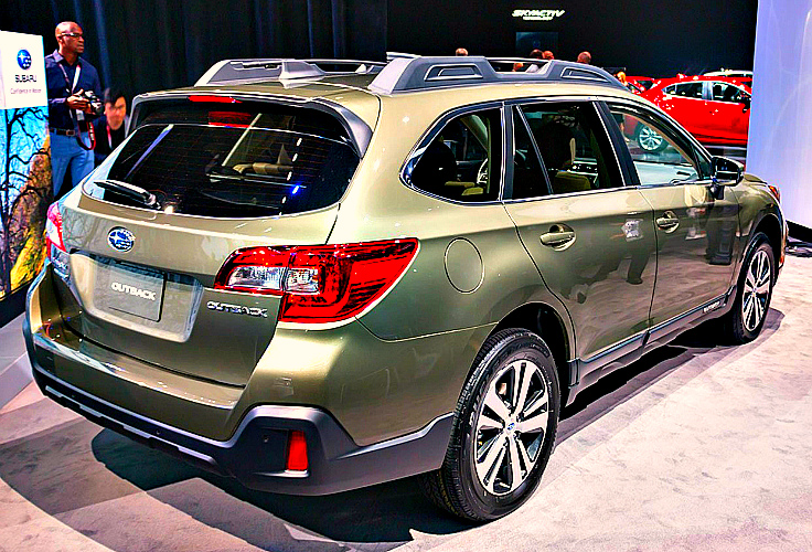Нью-Йорк-2019: представлен универсал Subaru Outback нового поколения Н субару 2