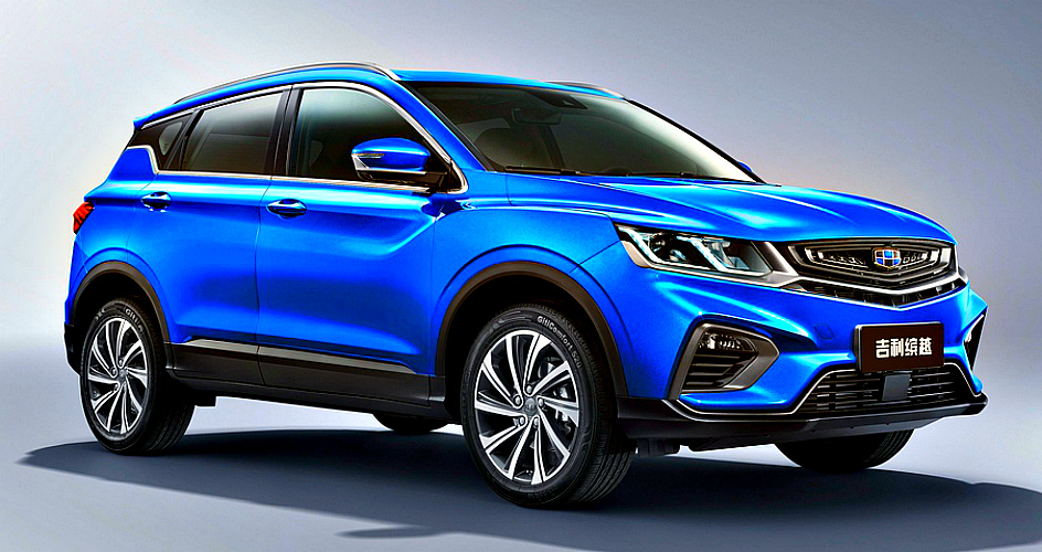 Кроссовер Geely SX11 проходит сертификацию для продаж в России р джили