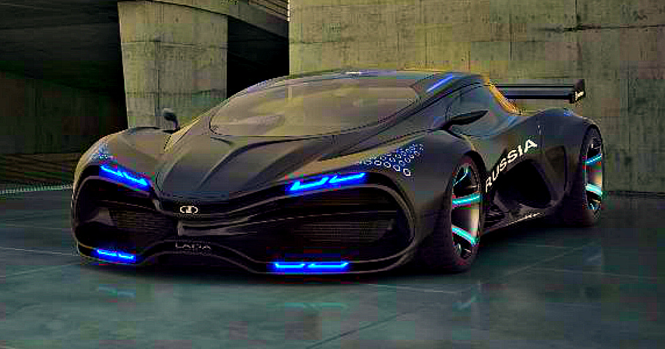 В России разрабатывается электромобиль Lada Raven р равен 1