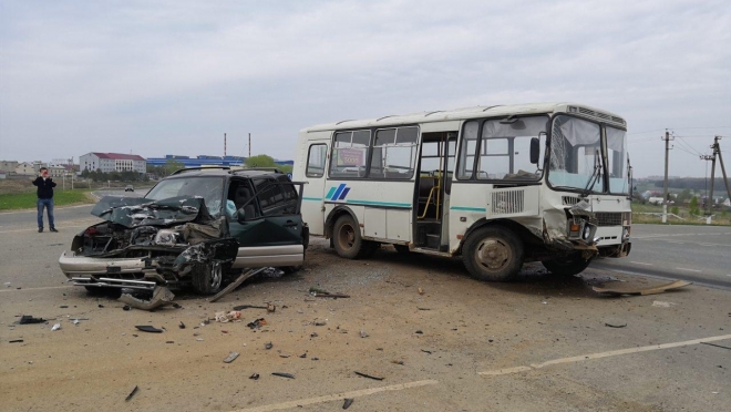 Автобус попал в ДТП в Рузаевском районе Мордовии Автобус попал в ДТП в Рузаевском районе Мордовии