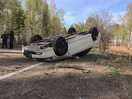 Водитель иномарки погиб в ДТП под Ангарском