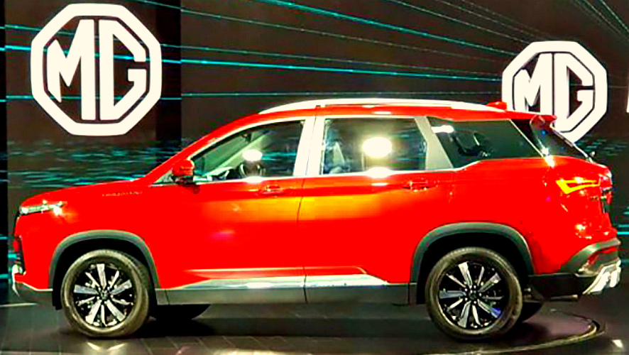 Показан новый кроссовер MG Hector и мг 2
