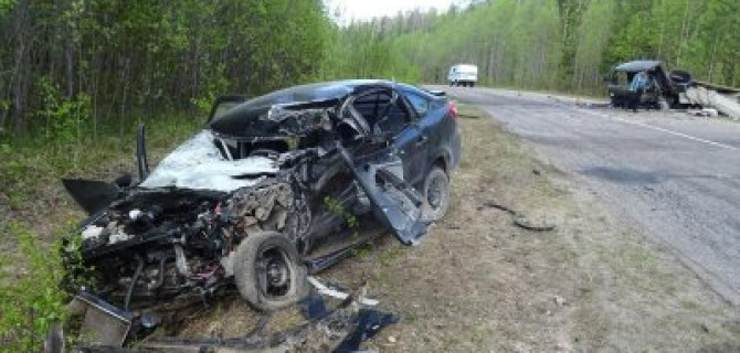 В ДТП в Коношском районе Архангельской области погибли два человека