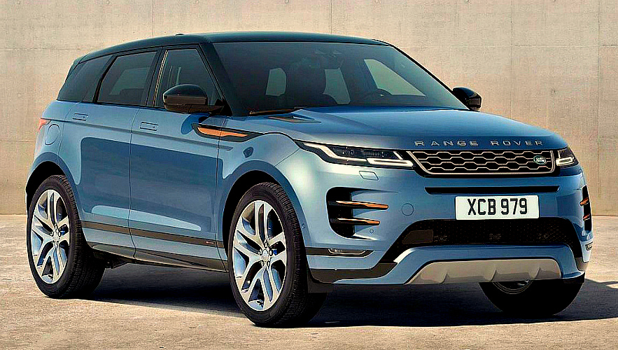 Range Rover Evoque станет электромобилем и эвок