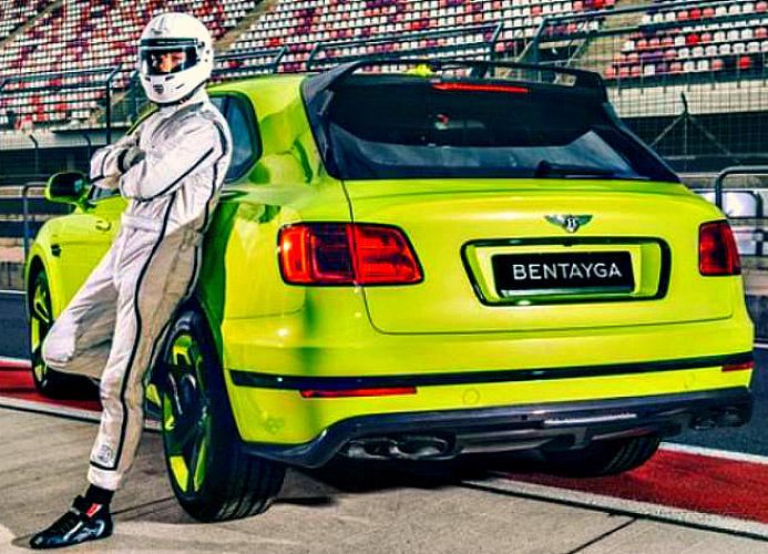 В Россию привезли эксклюзивный Bentley Bentayga р бентли 2