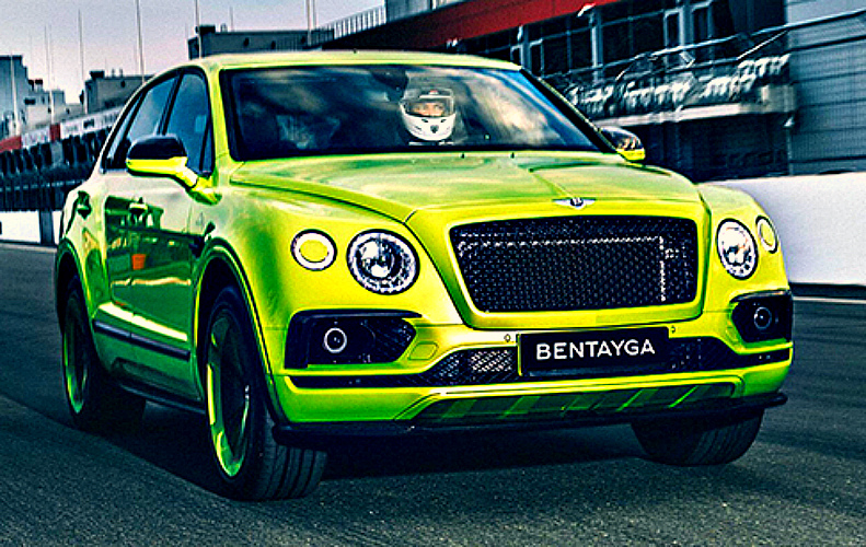 В Россию привезли эксклюзивный Bentley Bentayga р бентли 1