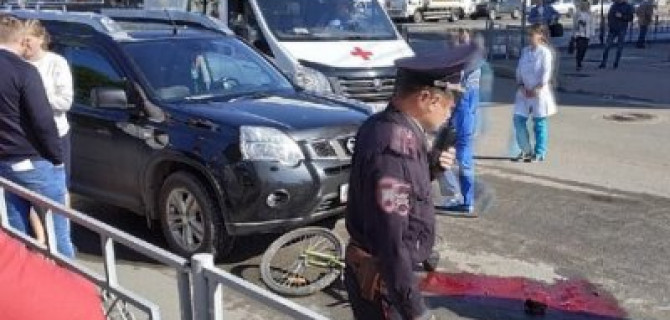В Уфе женщина-водитель насмерть сбила ребенка на велосипеде