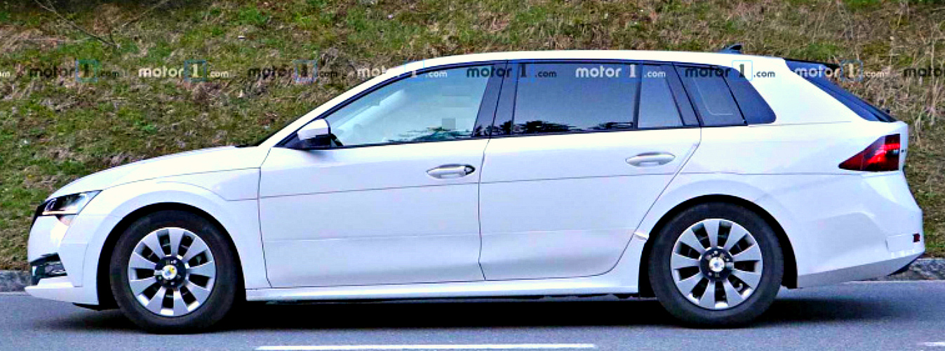 Обновлённый универсал Skoda Octavia: как он выглядит? и октавия 2