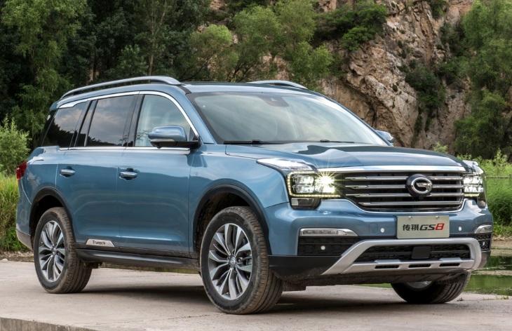 Китайская компания GAC начнет продажи в России со своей копии Toyota Land Cruiser Prado GAC GS8