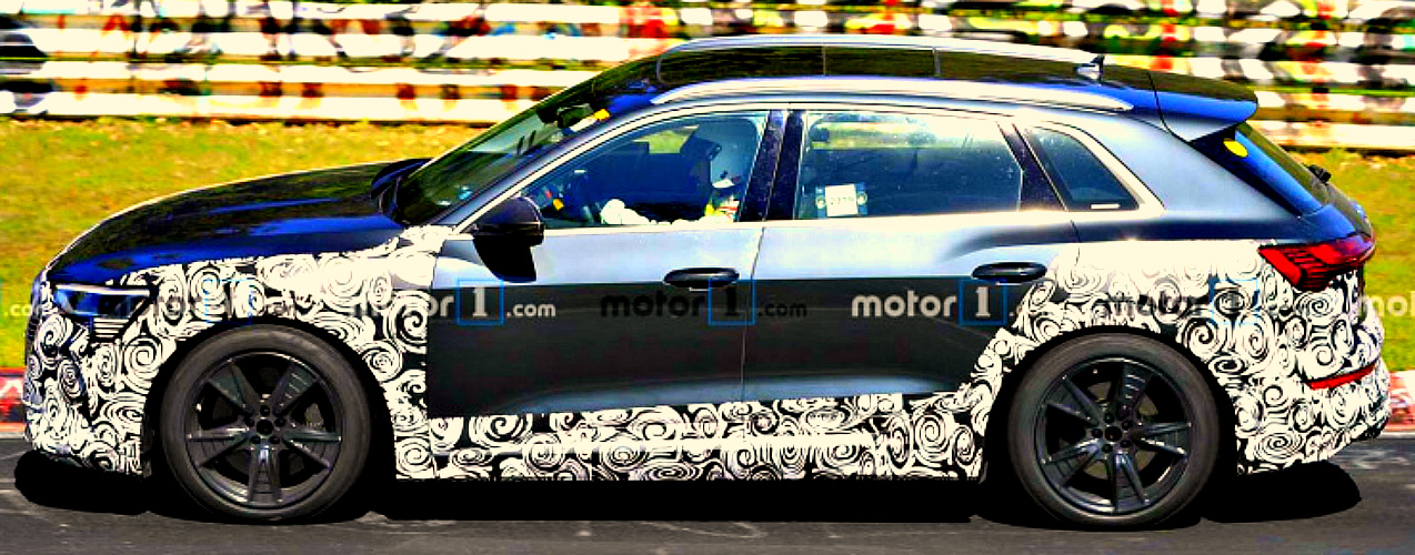 На испытания выехал «заряженный» Audi e-Tron и етрон 2