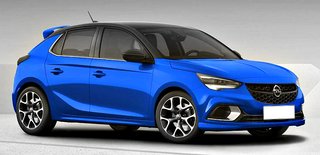 Стал известен дизайн нового Opel Corsa OPC и опель корса 1