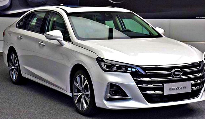 Представлено новое поколение седана Trumpchi GA6 и гак 1