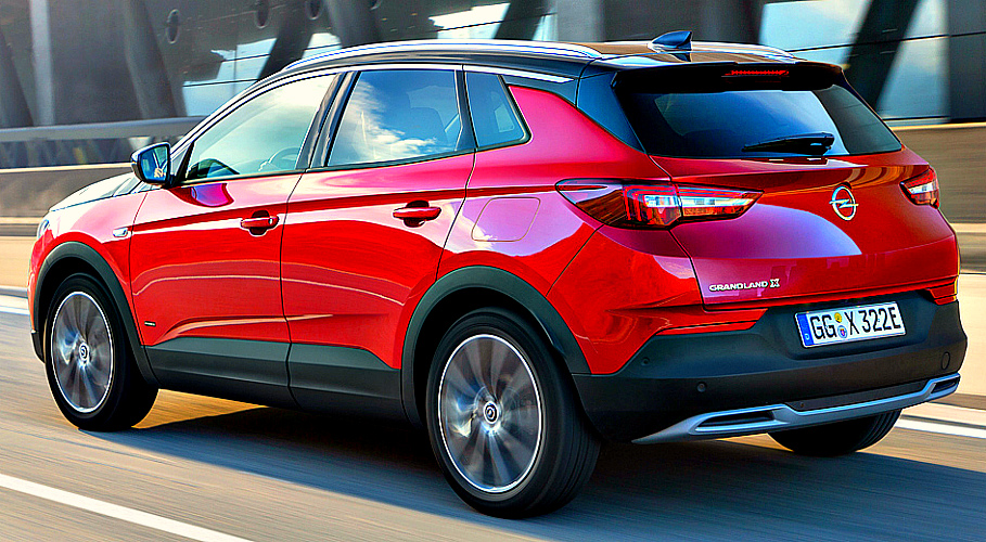 Начались продажи гибридного Opel Grandland и опель 2