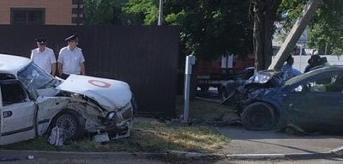 Два человека погибли в ДТП в Ейске