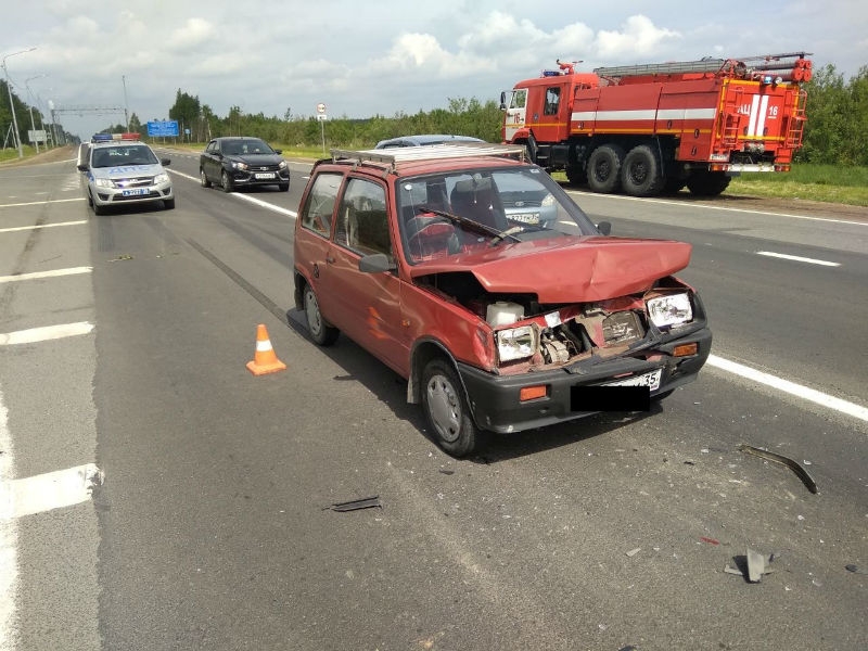 Женщина и двое детей пострадали в ДТП под Череповцом