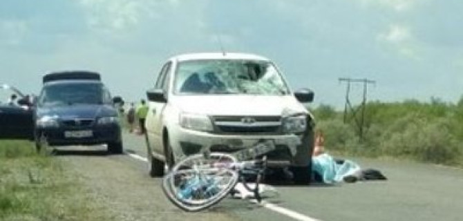 В Оренбургской области в ДТП погибла 14-летняя велосипедистка