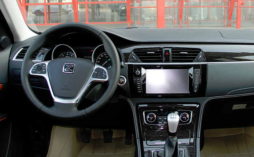 3 Zotye T600 салон