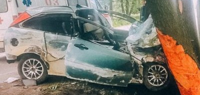 Водитель иномарки погиб в ДТП в Выборгском районе Ленобласти