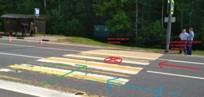 Грузовик насмерть сбил 9-летнюю девочку на переходе в Нижегородской области