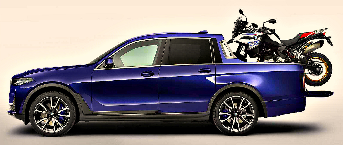 Баварцы представили пикап на базе BMW X7 и бмв пикап 2
