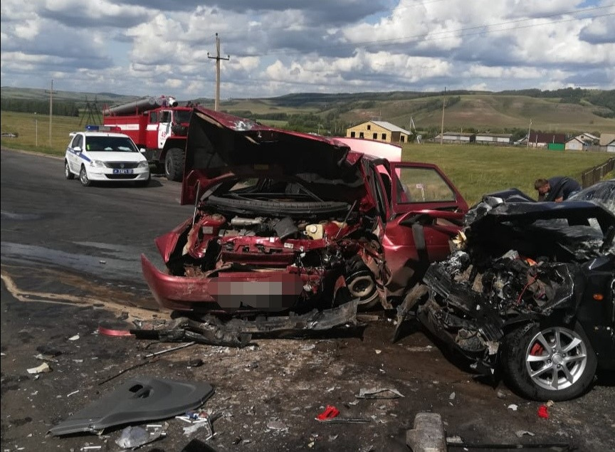 Два человека погибли в ДТП в Туймазинском районе Башкирии