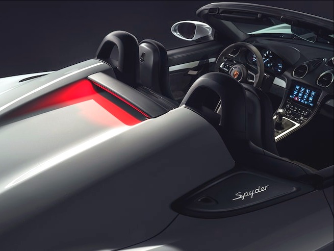 Представлен новый Porsche 718 Boxster Spyder и порше 3