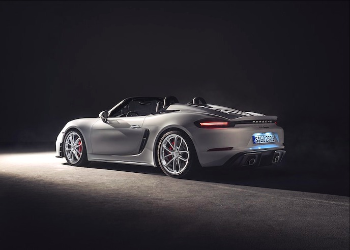 Представлен новый Porsche 718 Boxster Spyder и порше 2