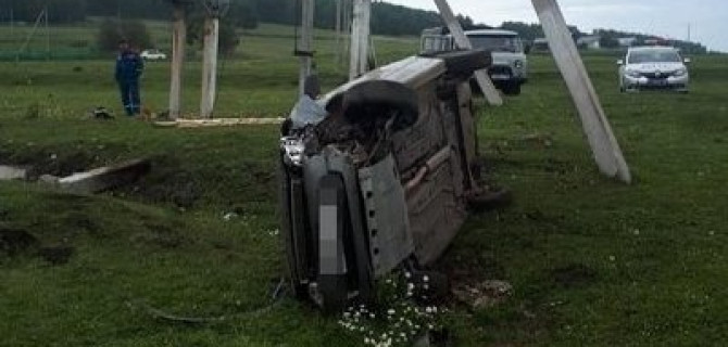В Башкирии водителю стало плохо за рулем – он погиб в ДТП