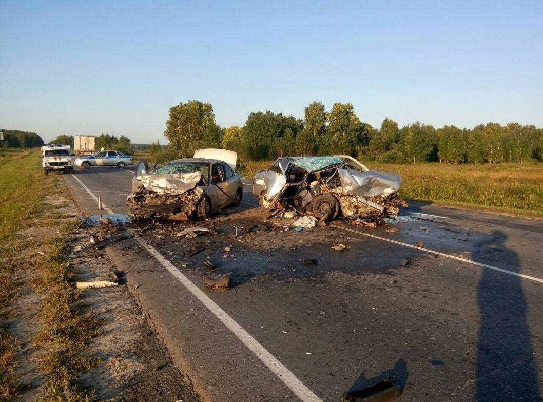 Мужчина и девочка погибли в ДТП в Тюменской области
