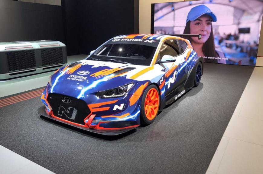 Hyundai Veloster N стал гоночным электромобилем хюн 1
