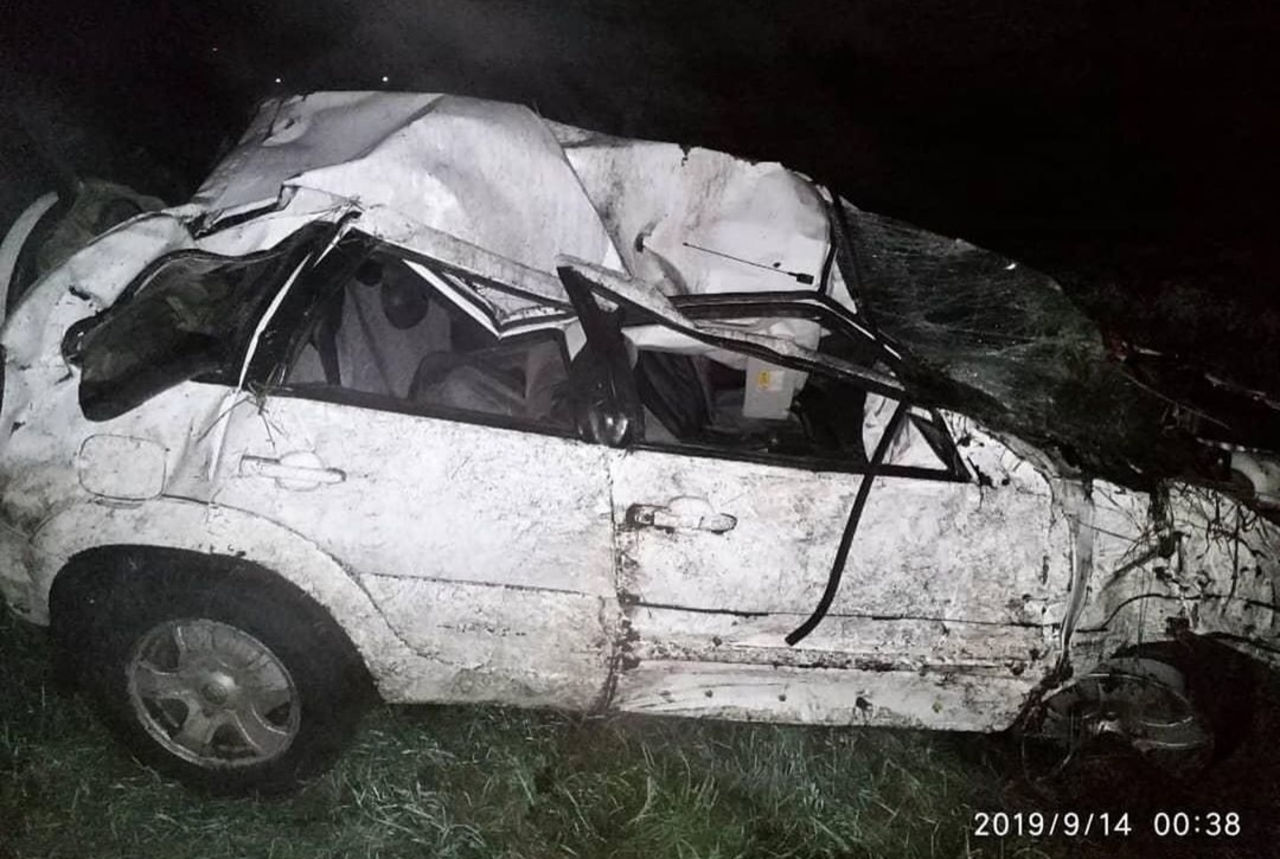 В Кузбассе в ночном ДТП погиб водитель (2)