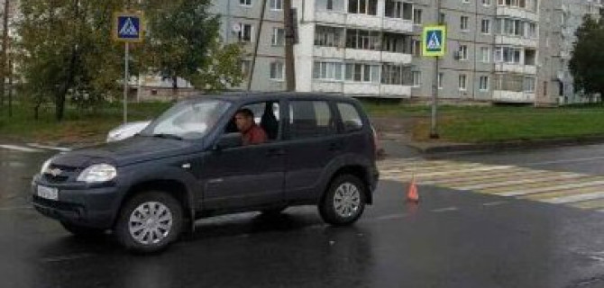 В Череповце на переходе сбили ребенка