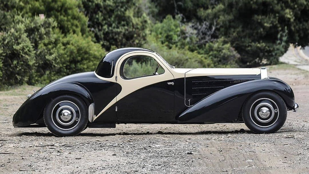 На аукционе продан уникальный Bugatti буг 2