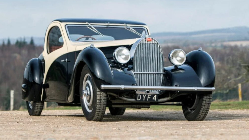На аукционе продан уникальный Bugatti буг 1