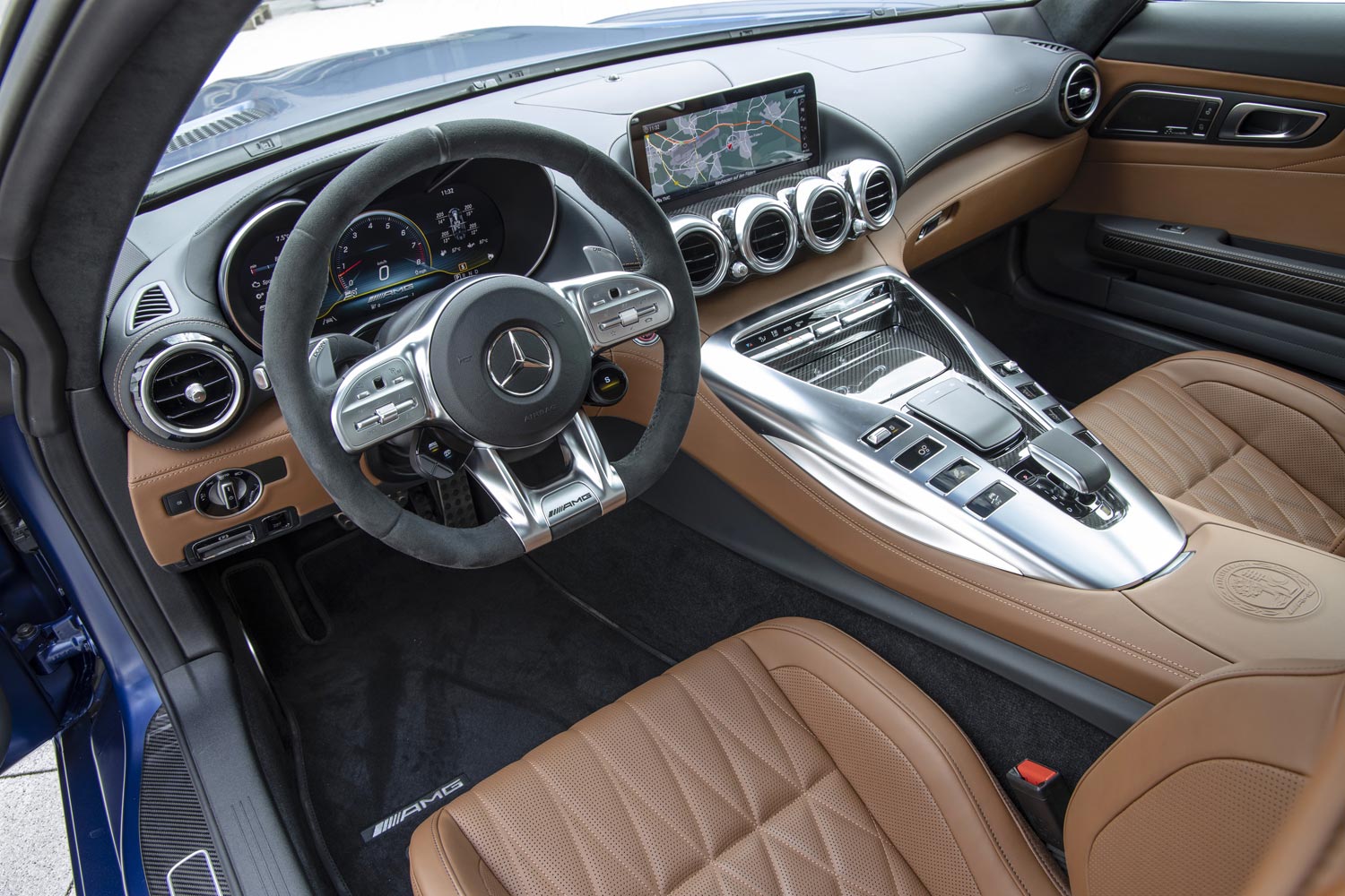 Новый Mercedes-AMG GT станет гибридным т амг 4