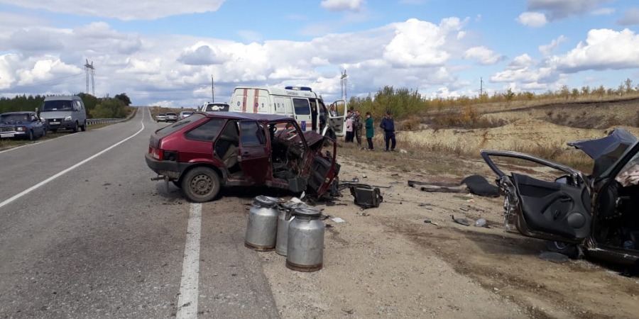 Пять человек пострадали в ДТП под Вольском