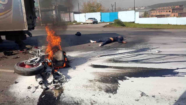 В Киселевске в ДТП погиб мотоциклист