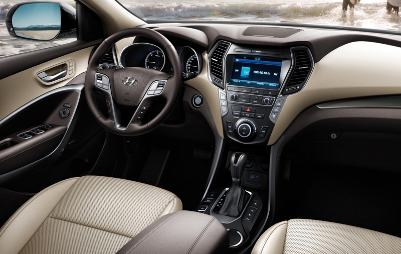 Hyundai Grand Santa Fe салон