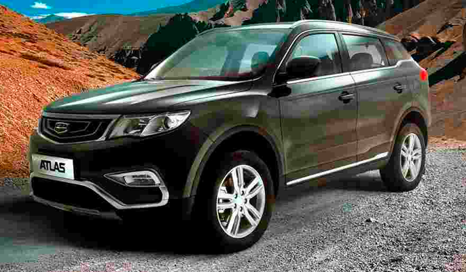 Топ-5 лучших и недорогих кроссоверов для русской зимы 4 Geely Atlas