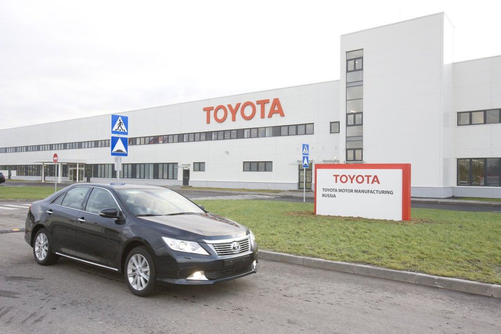 Завод Toyota в Санкт-Петербурге
