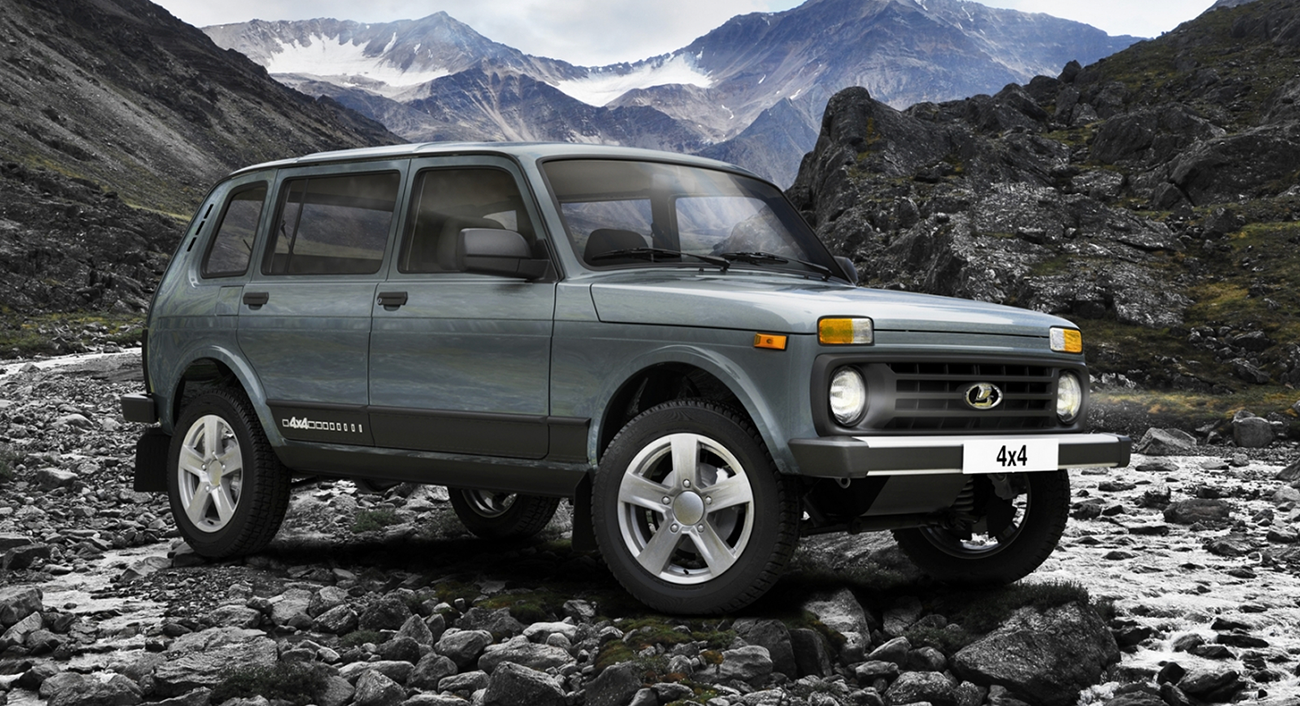 3 LADA 4x4