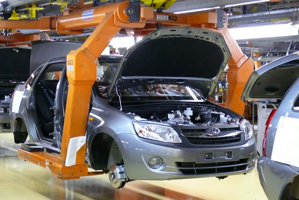 «АвтоВАЗ» обновил сборочную линию Lada Granta гранта 1