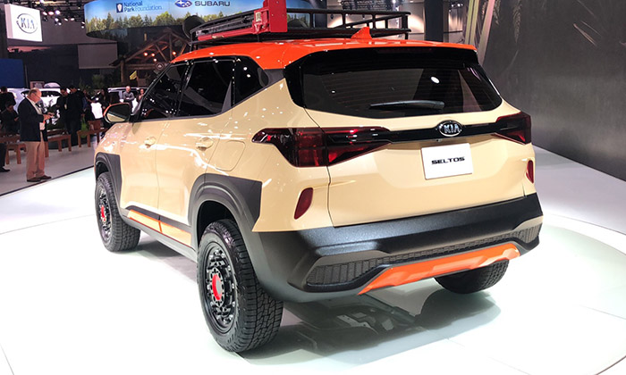 Лос-Анджелес — 2019: KIA Seltos превратили во внедорожник л селтос 3