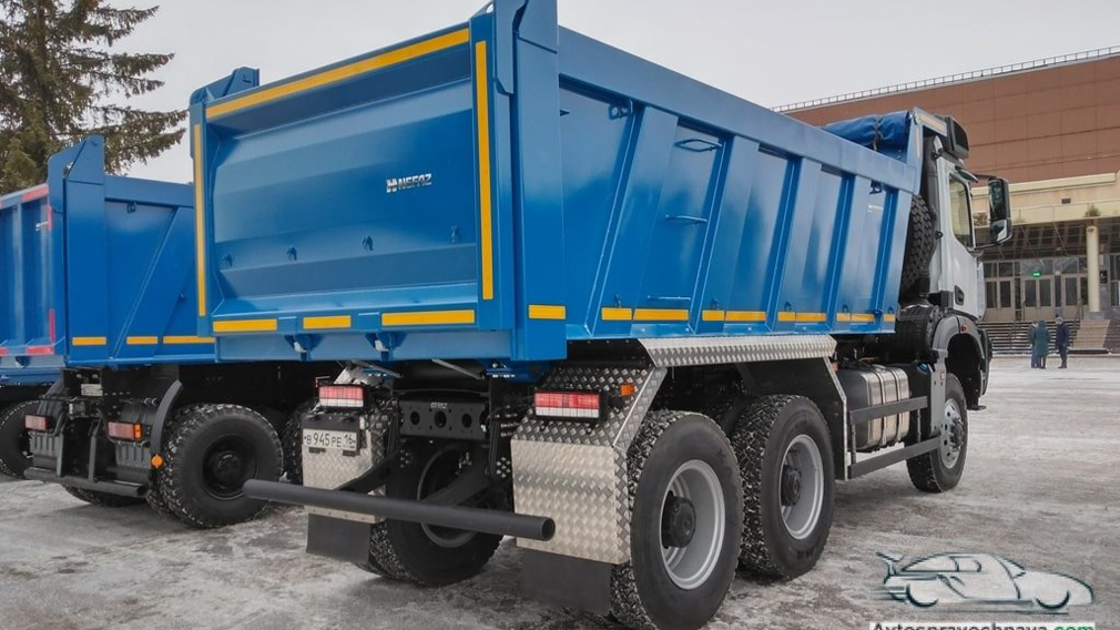 Самосвалы «КамАЗ» получили кабины от Mercedes-Benz камаз 3