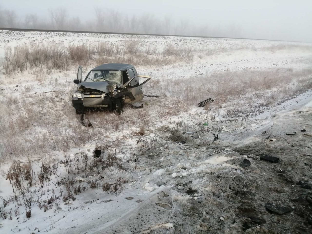 В ДТП на трассе Орск – Гай пострадал человек В ДТП на трассе Орск – Гай пострадал человек