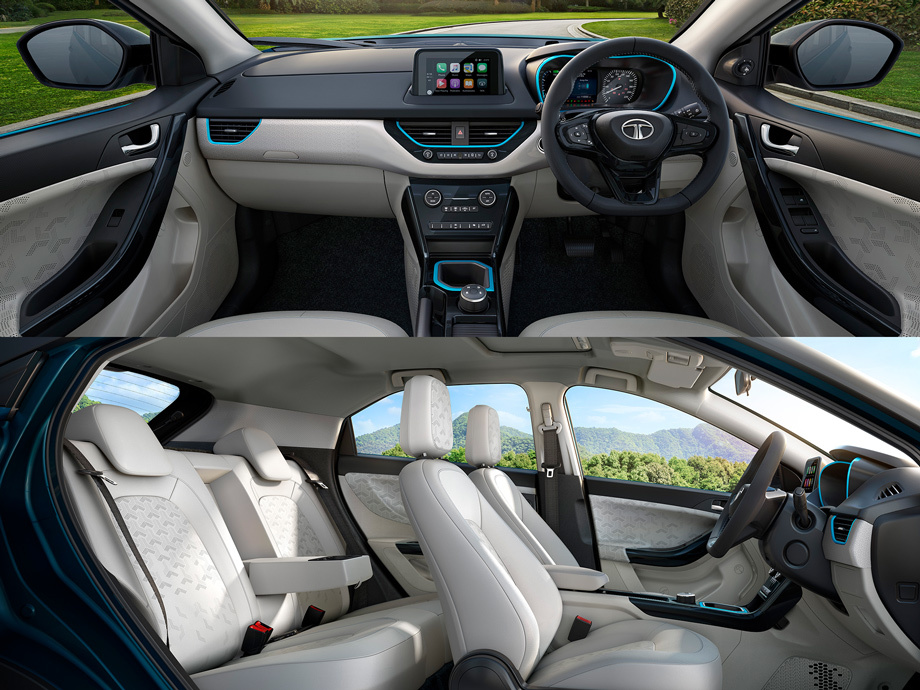 Начались продажи электрокроссовера Tata Nexon EV тата 3