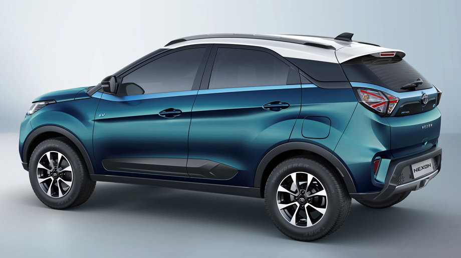 Начались продажи электрокроссовера Tata Nexon EV тата 2