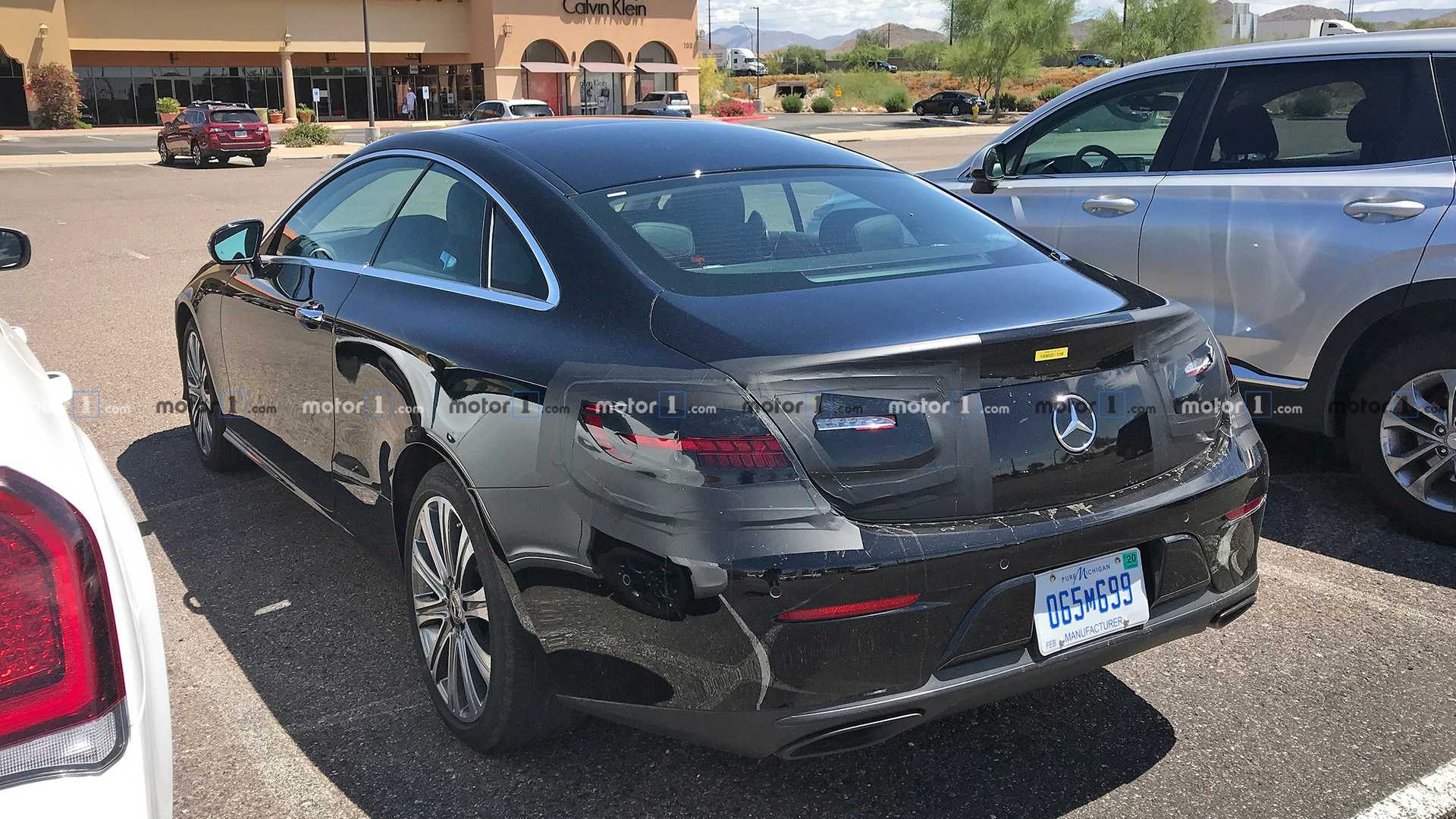 Замечен «мул» нового купе от Mercedes-Benz мерс 2