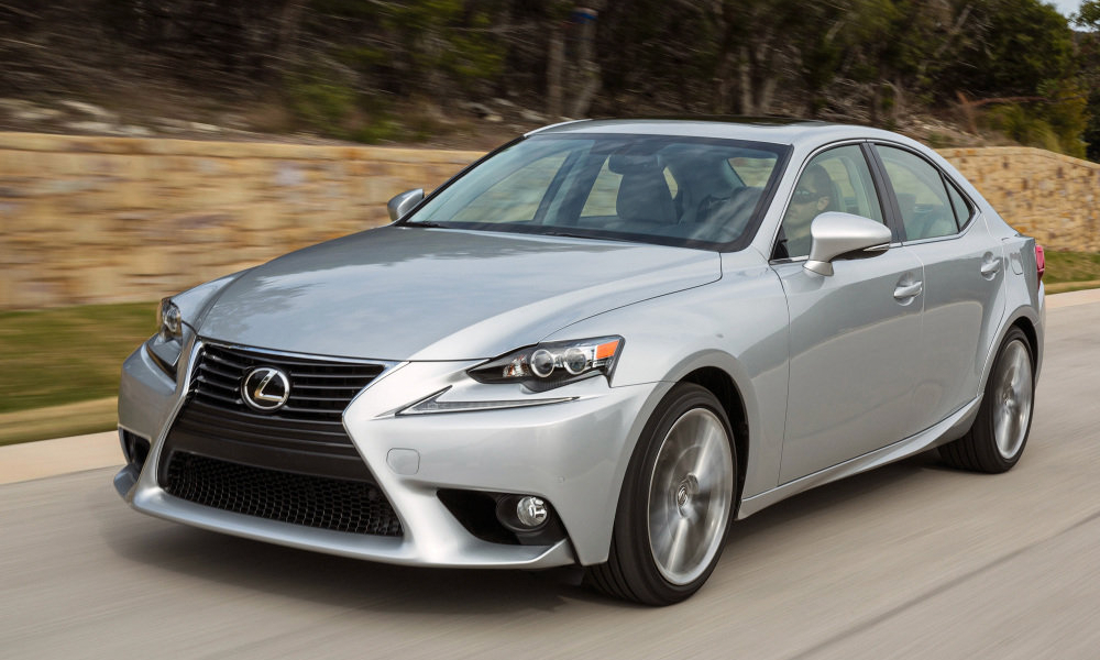В лидерах – седаны Lexus Лексус IS 250