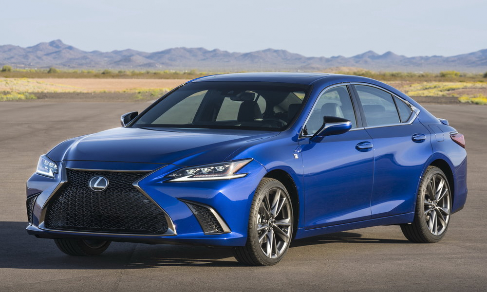 В лидерах – седаны Lexus Lexus ES 350